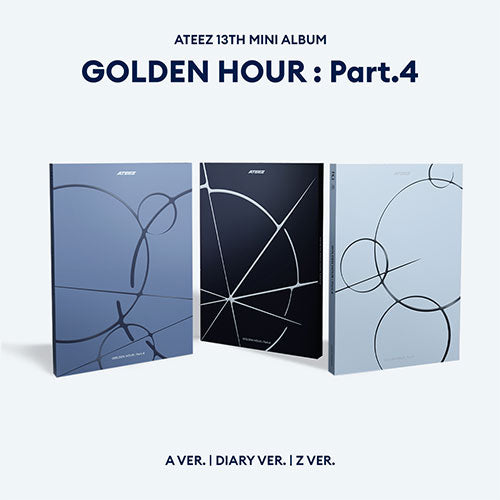 ATEEZ - GOLDEN HOUR : PART.4 MINI 13TH ALBUM STANDARD RANDOM - COKODIVE