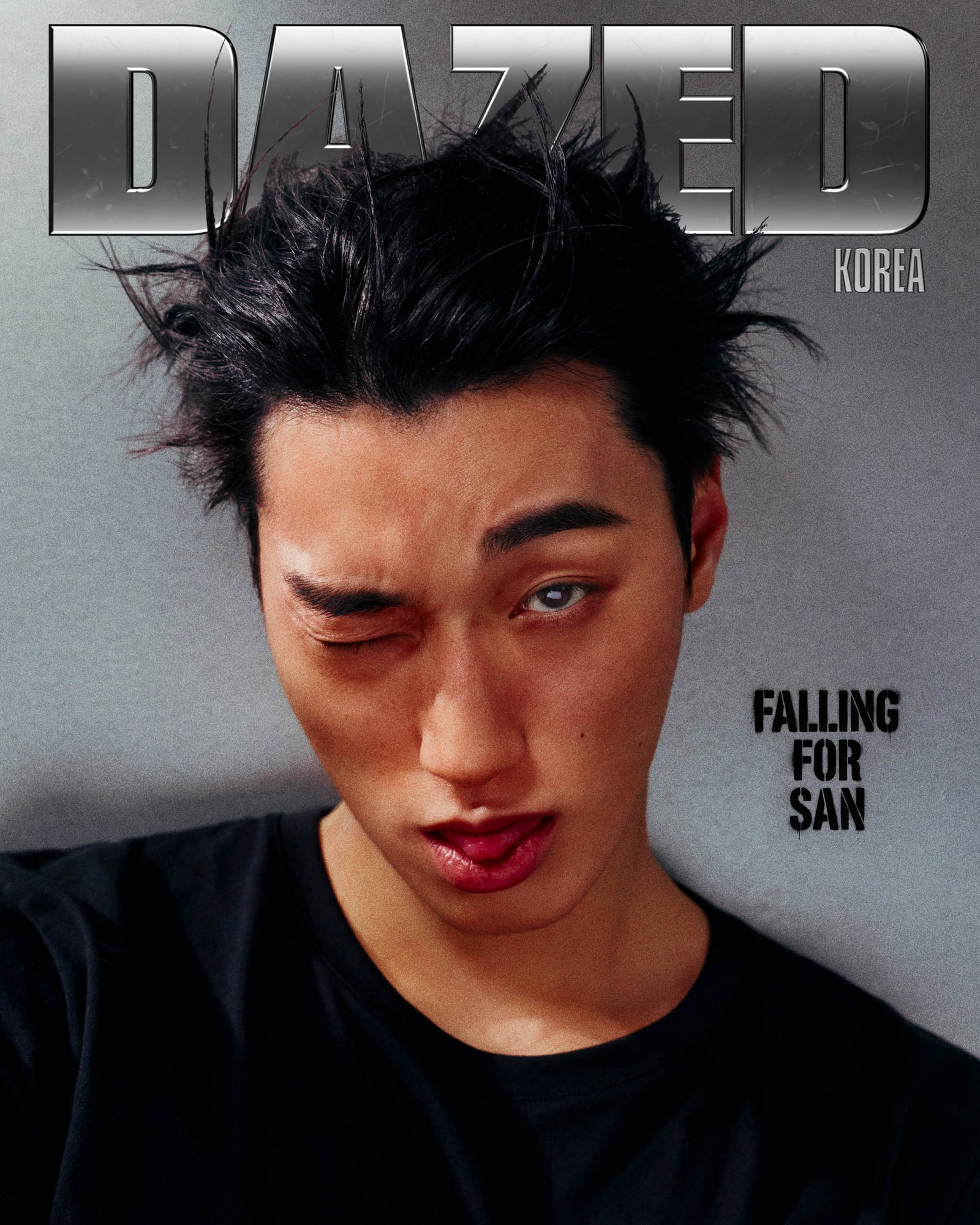 ATEEZ SAN - DAZED & CONFUSED MAGAZINE 2026 FALL EDITION COVER A - COKODIVE