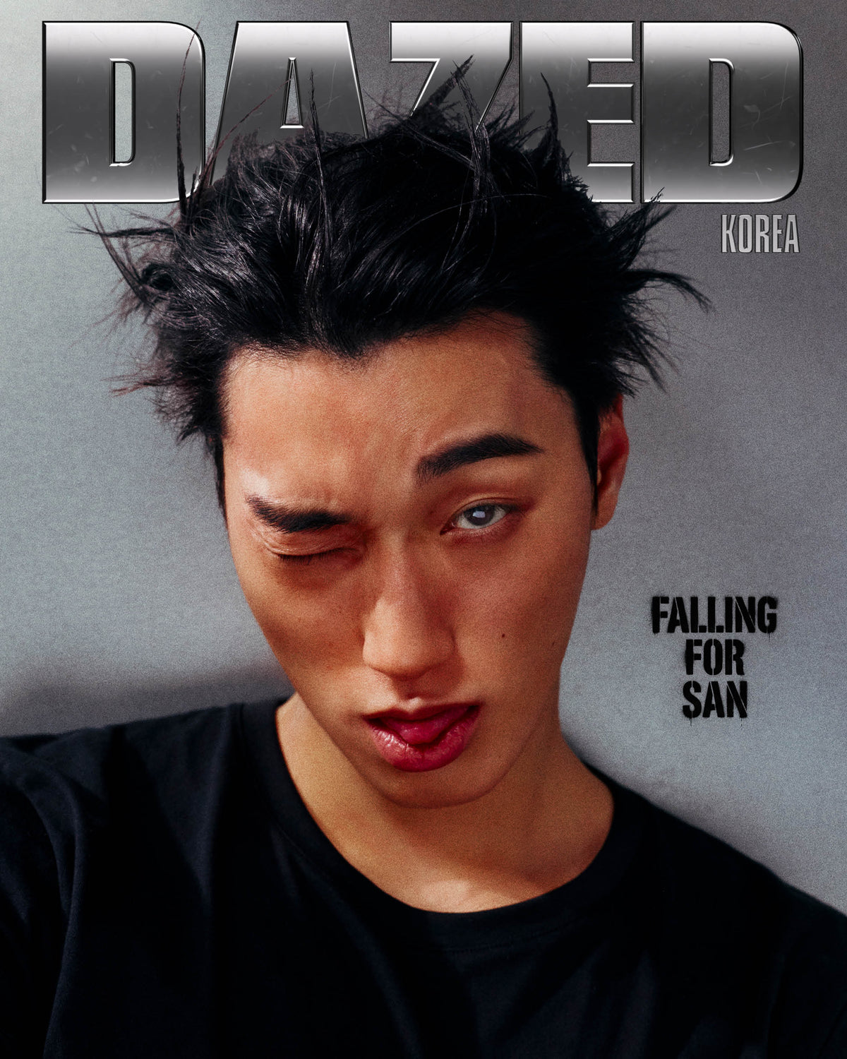 ATEEZ SAN - DAZED & CONFUSED MAGAZINE 2026 FALL EDITION COVER A - COKODIVE