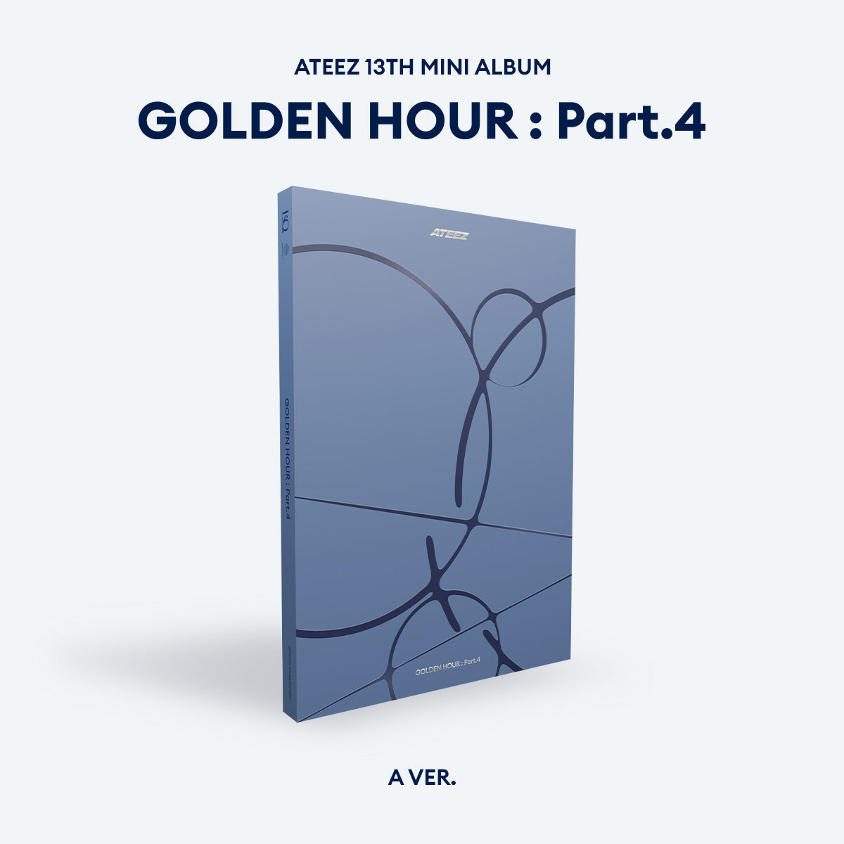ATEEZ - GOLDEN HOUR : PART.4 MINI 13TH ALBUM STANDARD A VER - COKODIVE