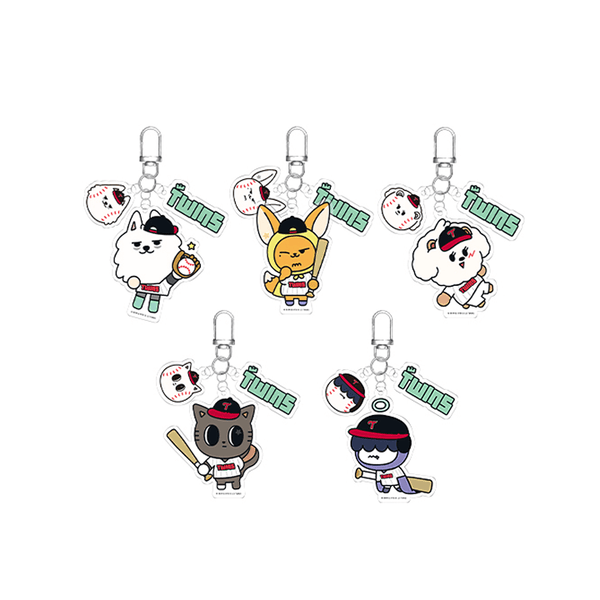 TXT - PPULBATU X LG TWINS OFFICIAL MD ACRYLIC KEYRING | COKODIVE