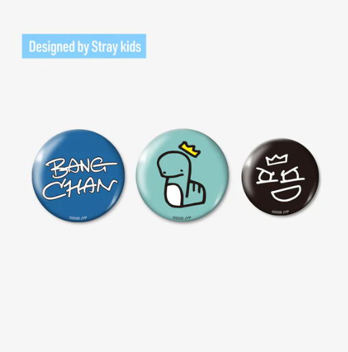 STRAY KIDS - RUN IT JAPAN WORLD TOUR OFFICIAL MD BADGE SET