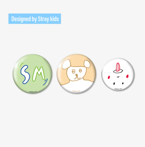 STRAY KIDS - RUN IT JAPAN WORLD TOUR OFFICIAL MD BADGE SET