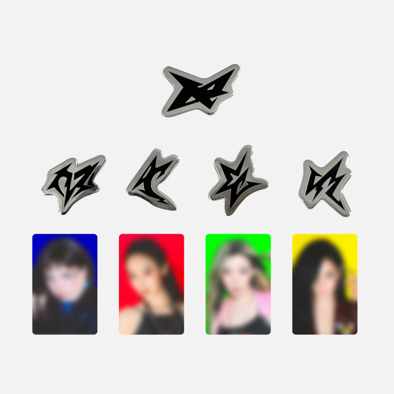 AESPA - RICH MAN OFFICIAL MD RICH MAN BADGE SET - COKODIVE