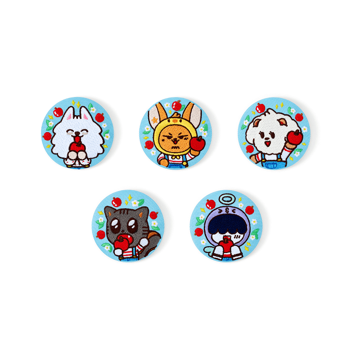 TXT - PPULBATU HEY! APPUL OFFICIAL MD EMBROIDERY CAN BADGE - COKODIVE