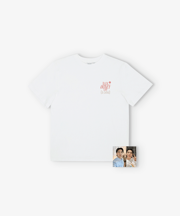 BAEKHO - BAEKHoney DAY 2023 MINI CONCERT IN SEOUL OFFICIAL MD S/S T-SHIRT - COKODIVE