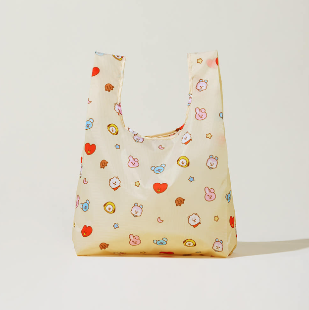 BT21 - BASIC PATTERN MARKET BAG - COKODIVE