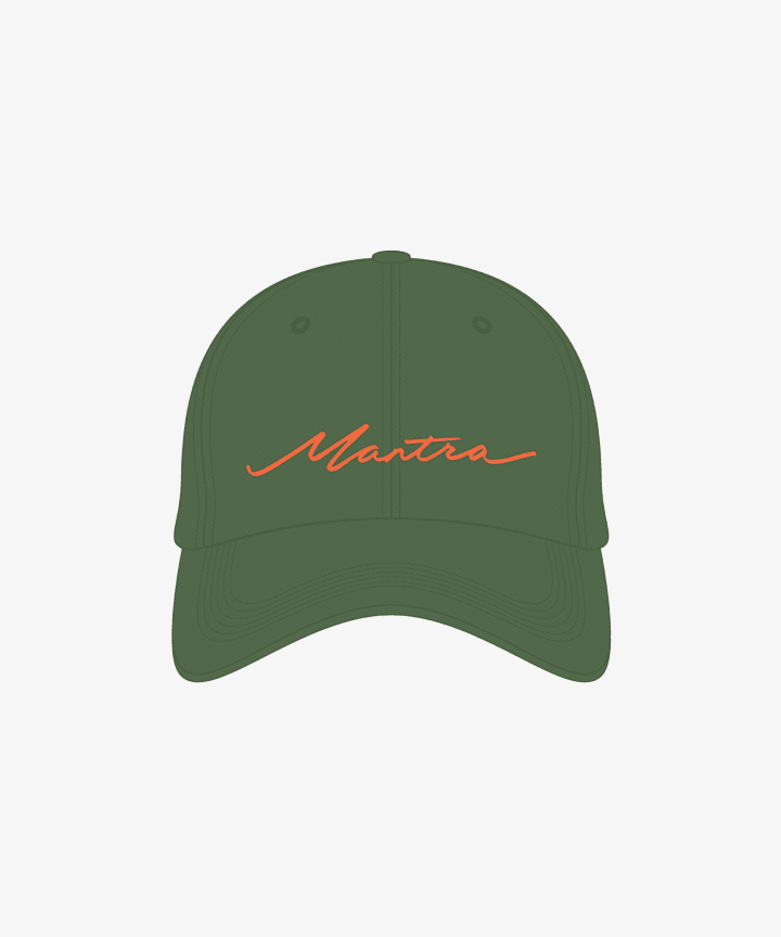 【レア】jennie mantra キャップ 2ND PRE-ORDER] BLACKPINK JENNIE - MANTRA 2ND OFFICIAL MD BALLCAP