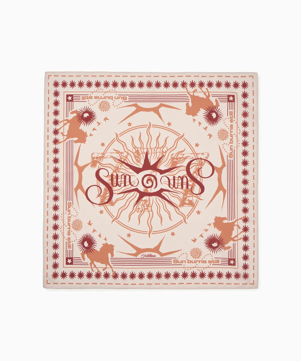 [BTS V & JIMIN PICK] SUN&SUN BANDANA (BEIGE) - COKODIVE