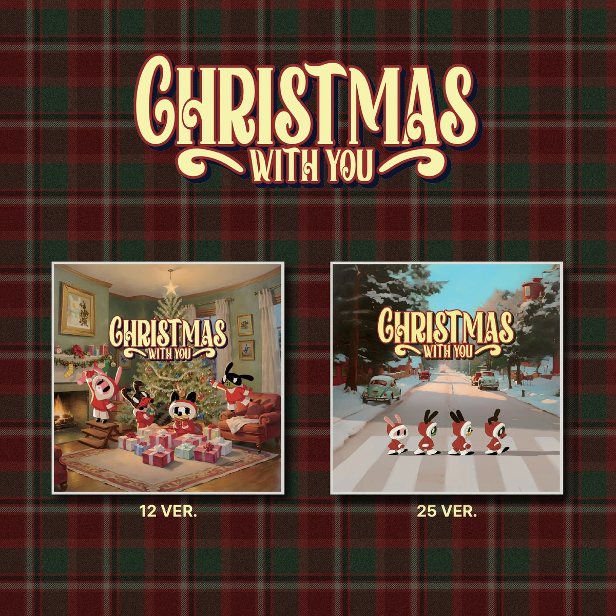 BANG&amp;JUNG&amp;YOO&amp;MOON - CHRISTMAS AS WITH YOU CHRISTMAS SPECIAL ALBUM SET - COKODIVE