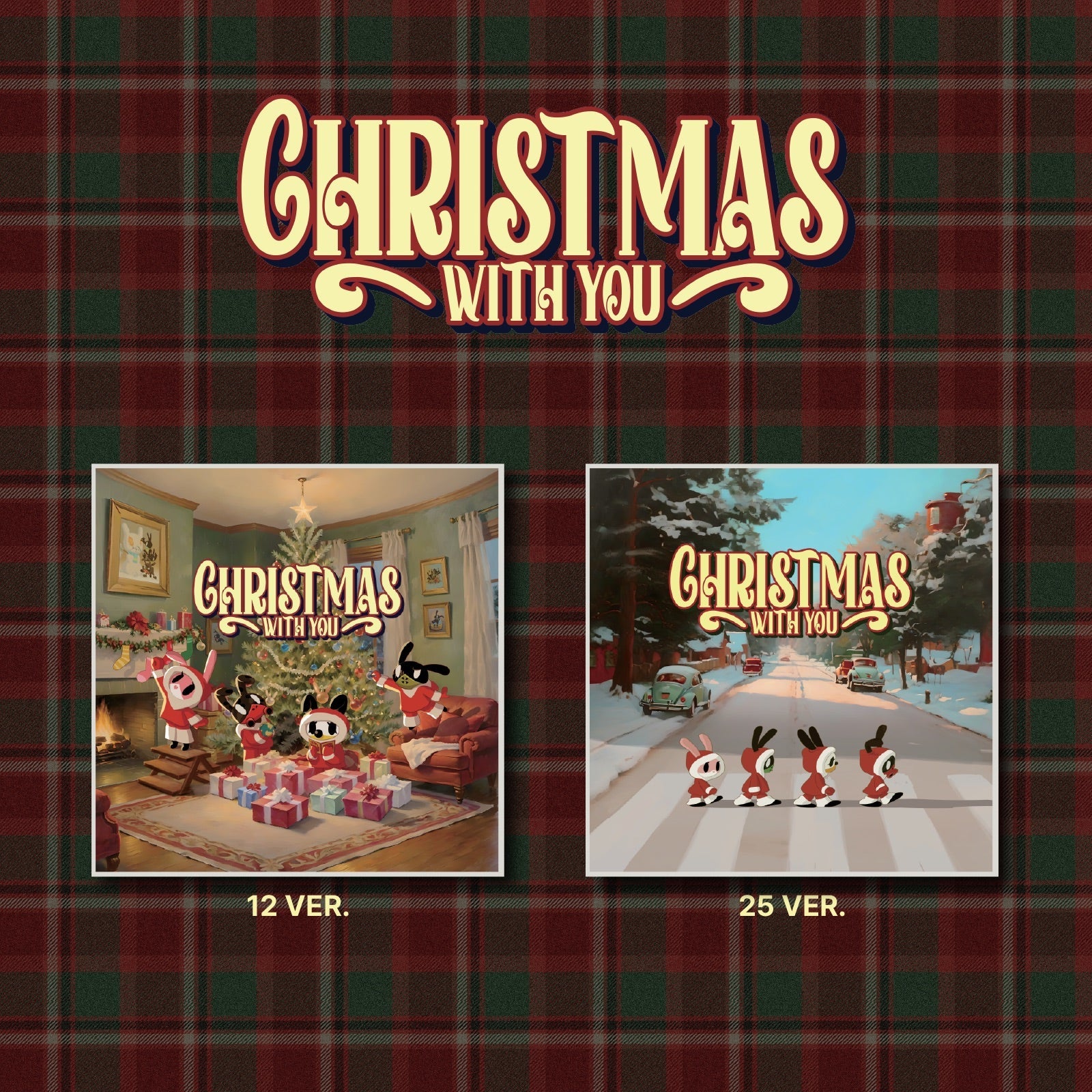 BANG&JUNG&YOO&MOON - CHRISTMAS AS WITH YOU CHRISTMAS SPECIAL ALBUM SET - COKODIVE