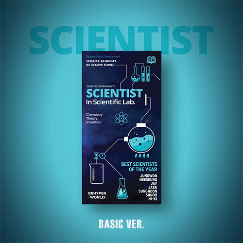 ENHYPEN - ENHYPEN WORLD COUPON CARD COLLECTION SCIENTIST BASIC VER - COKODIVE