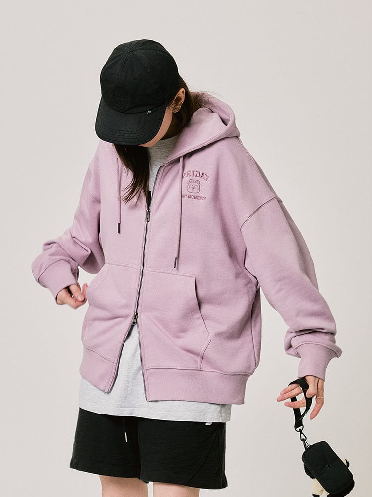 BT21 - BASIC HOODIE ZIP-UP 2024 F/W - COKODIVE