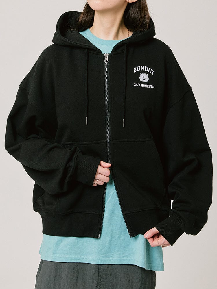 BT21 - BASIC HOODIE ZIP-UP 2024 F/W