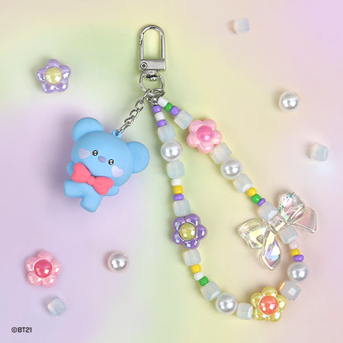 BT21 - MININI BEADS STRAP KEYRING LOVELY - COKODIVE