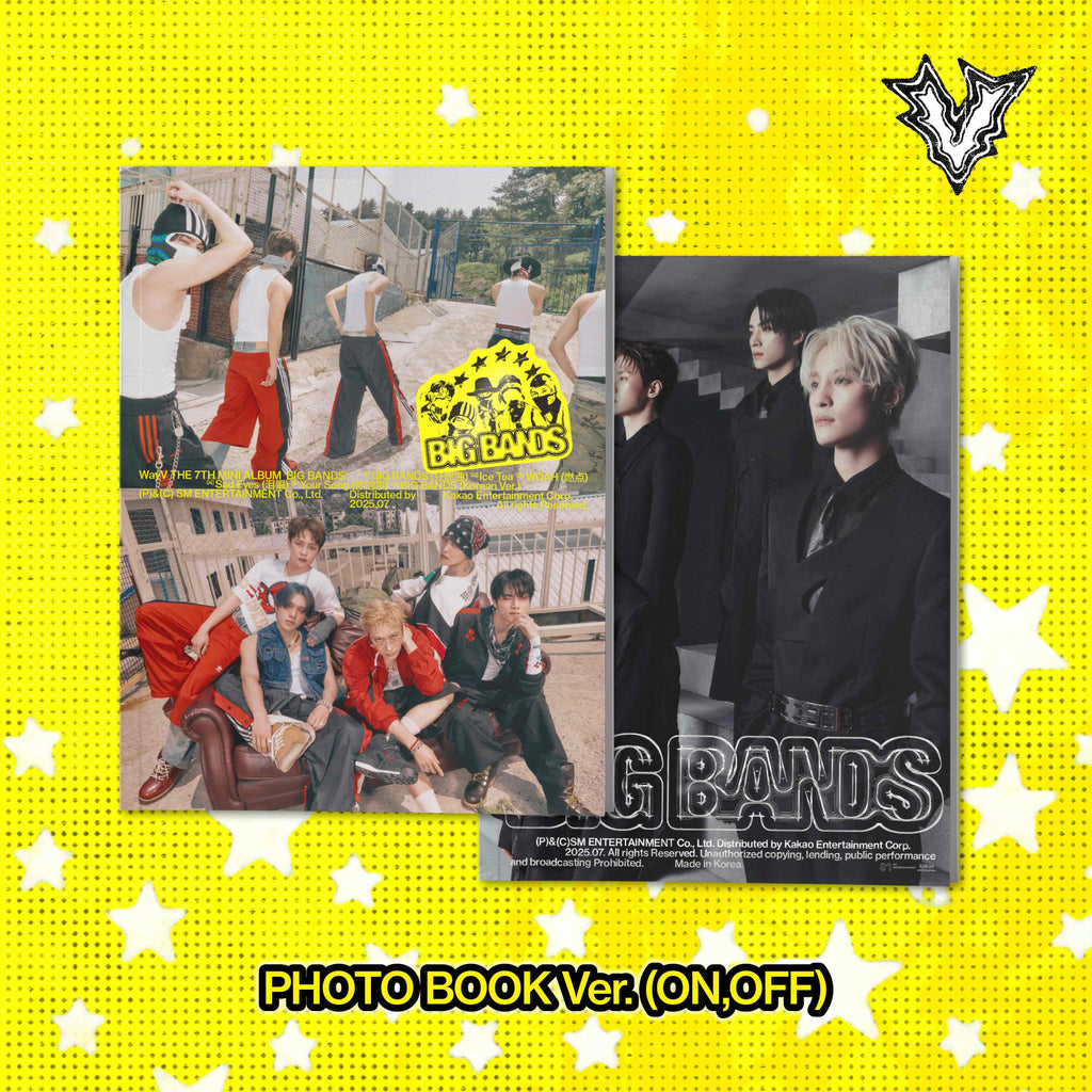 WayV 威神V／BIGBANDS トレカ、Photo bookセット WAYV - BIG BANDS 7TH MINI ALBUM PHOTOBOOK SET