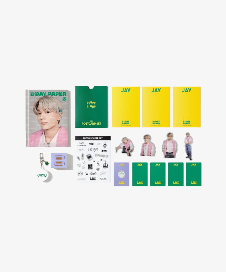 [2ND PRE-ORDER] ENHYPEN JAY - B-DAY PAPER OFFICIAL MD - COKODIVE
