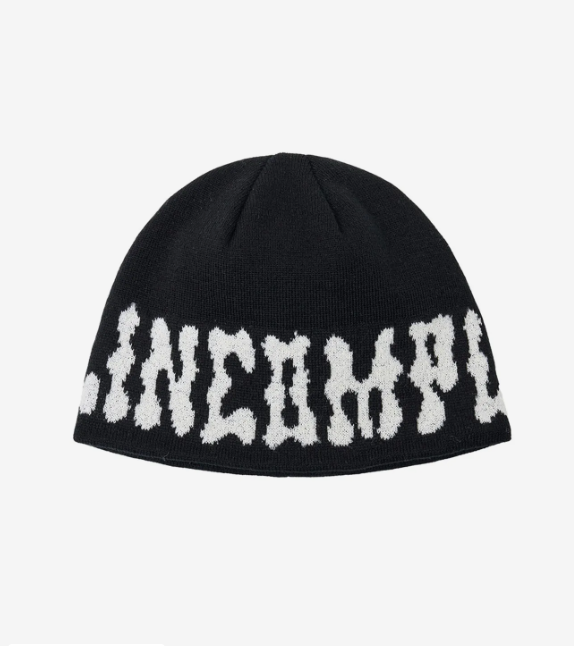 [BTS V PICK] POMPOM LOGO JACQUARD BEANIE (4 COLORS)