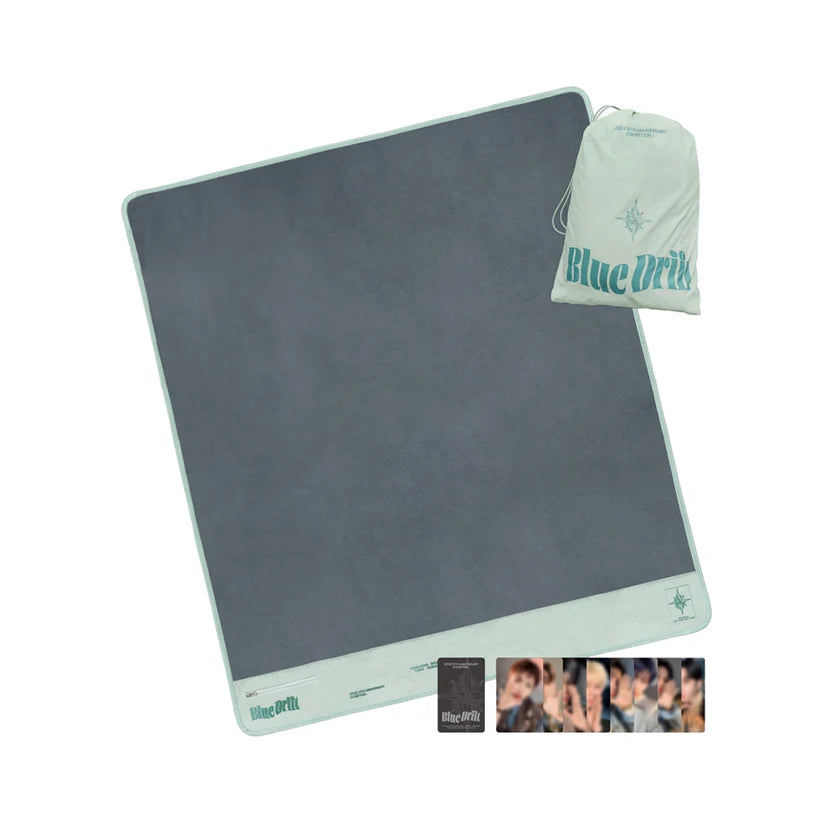 ATEEZ - 8TH ANNIVERSARY EXHIBITION: BLUE DRIFT OFFICIAL MD BLANKET - COKODIVE