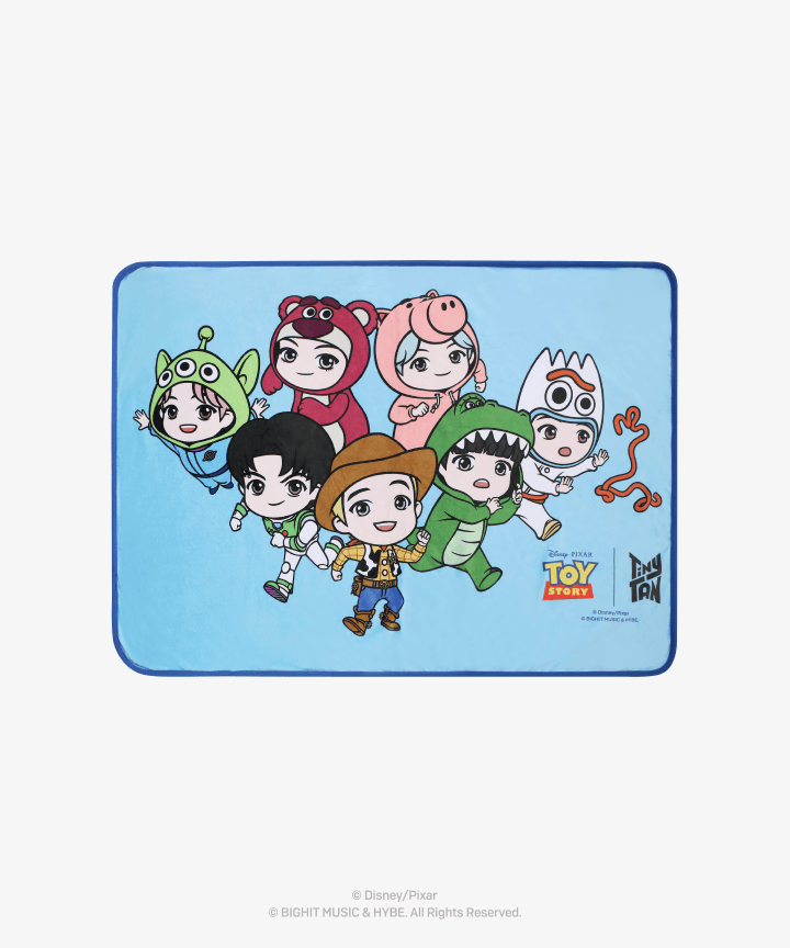 BTS - TOY STORY X TINYTAN COLLABORATION MD BLANKET - COKODIVE