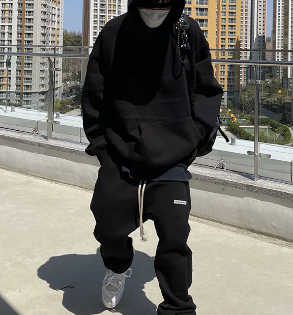 [ENHYPEN NI-KI PICK] ATTENTIONROW EDITION2. SOFT ESSENCIAL SET UP HOODIE BLACK - COKODIVE