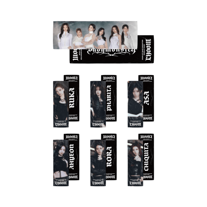 BABYMONSTER - CHOOM WORLD TOUR IN SEOUL OFFICIAL MD TOUR SLOGAN TOWEL - COKODIVE