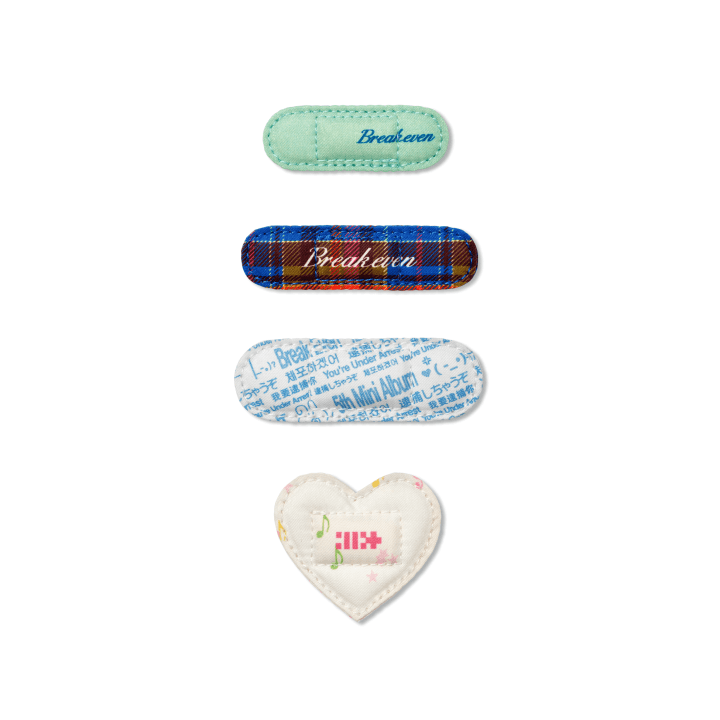 ILLIT - BREAK EVEN OFFICIAL MD BAND BADGE SET - COKODIVE
