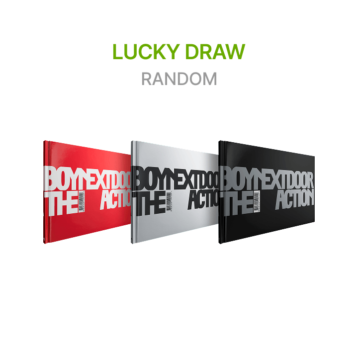 BOYNEXTDOOR - THE ACTION 5TH EP ALBUM WEVERSE SHOP 2ND LUCKY DRAW EVENT STANDARD RANDOM - COKODIVE