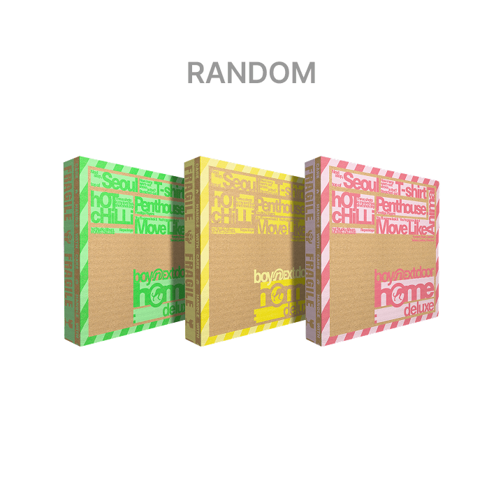BOYNEXTDOOR - HOME:DELUXE 1ST STUDIO REPACKAGE WEVERSE SHOP GIFT STANDARD RANDOM