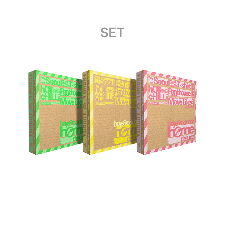 BOYNEXTDOOR - HOME:DELUXE 1ST STUDIO REPACKAGE WEVERSE SHOP GIFT STANDARD SET