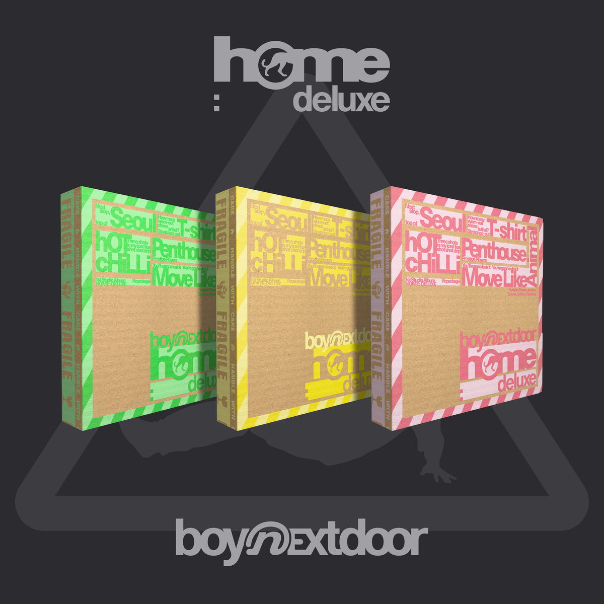 BOYNEXTDOOR - HOME:DELUXE 1ST STUDIO REPACKAGE STANDARD RANDOM