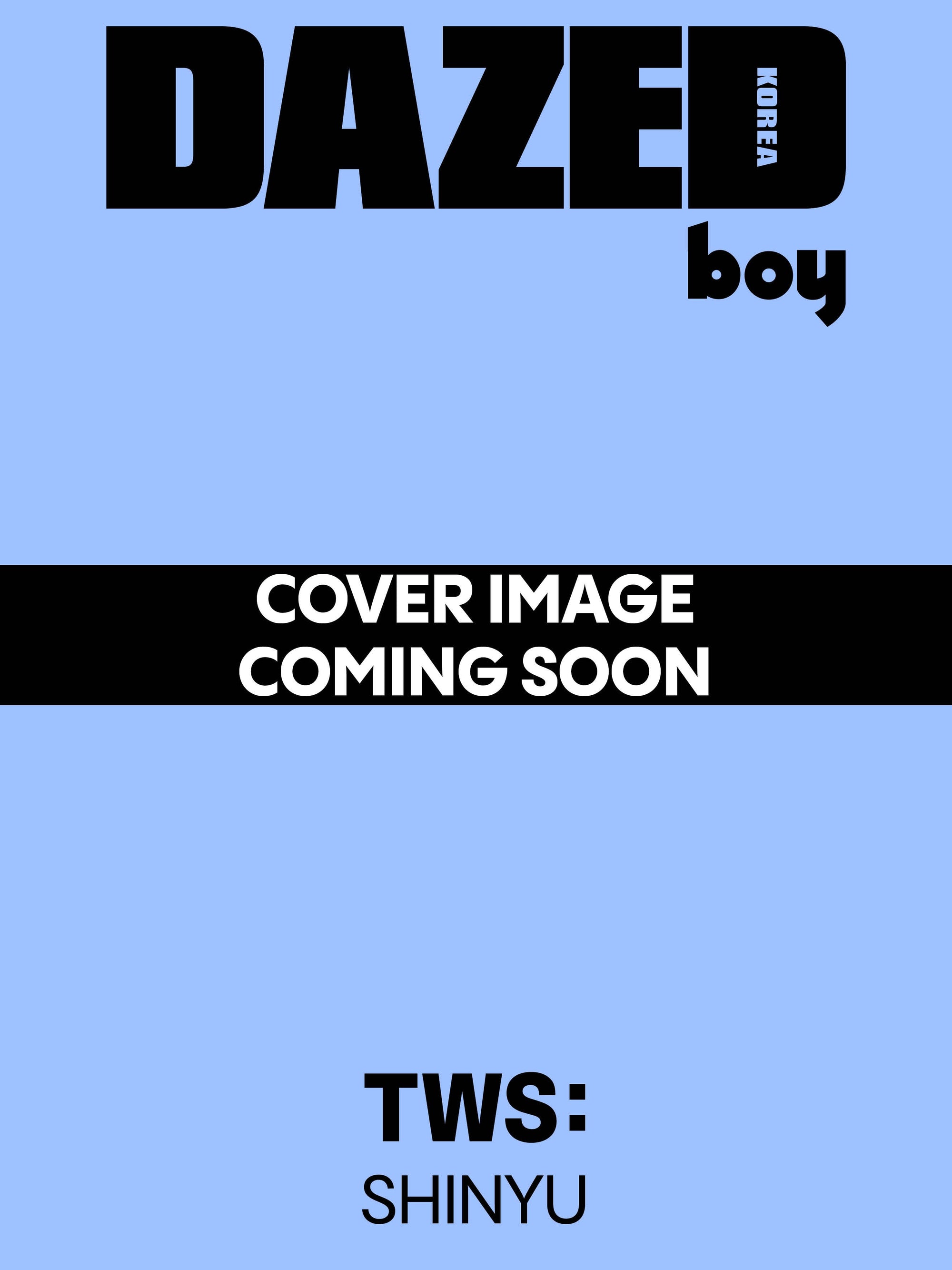 TWS - DAZED & CONFUSED BOY EDITION SHINYU COVER - COKODIVE