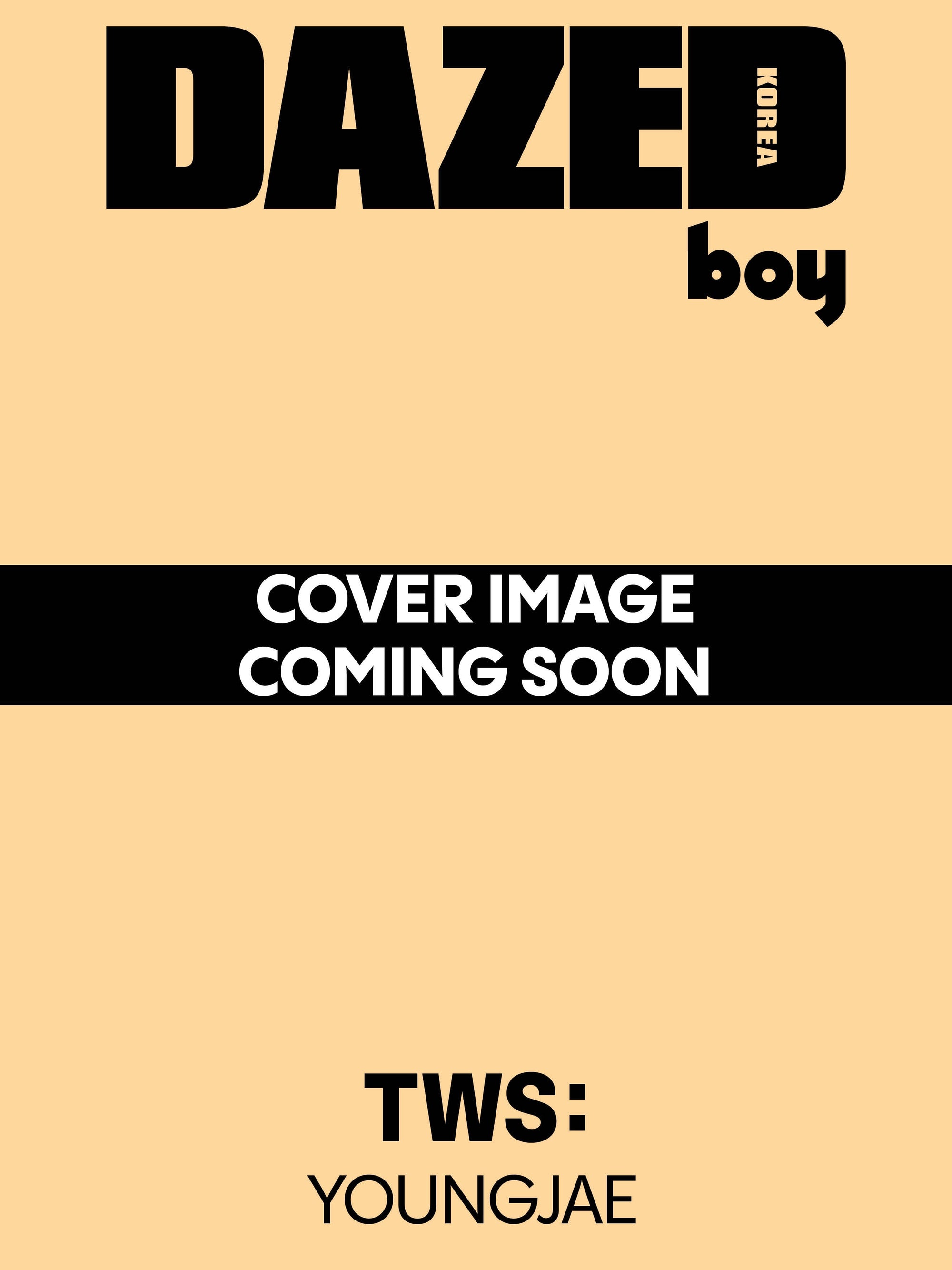 TWS - DAZED & CONFUSED BOY EDITION YOUNGJAE COVER - COKODIVE