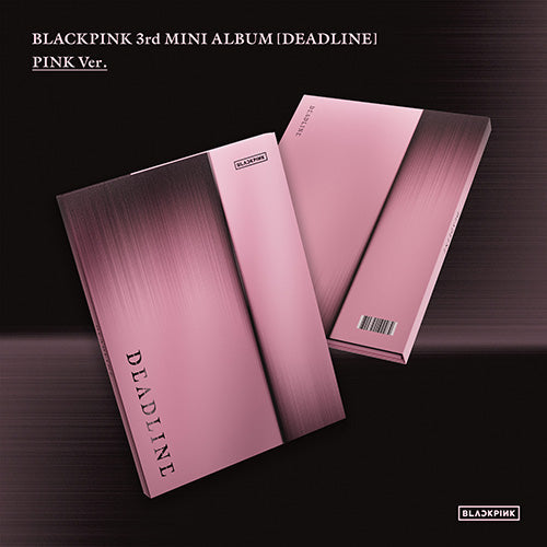 BLACKPINK - DEADLINE 3RD MINI ALBUM DEAR MY MUSE GIFT STANDARD PINK VER - COKODIVE