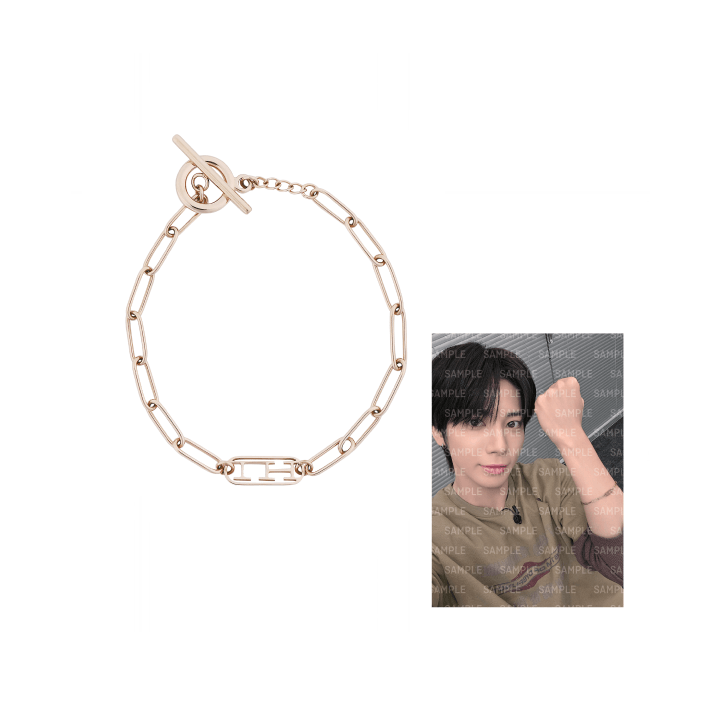 TXT TAEHYUN - WITH LOVE, TAEHYUN OFFICIAL MD BRACELET ROSE GOLD - COKODIVE