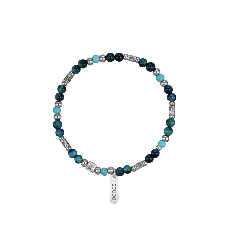 [BTS JIMIN PICK] OCEAN BLUE KAREN BEADS BRACELET - COKODIVE