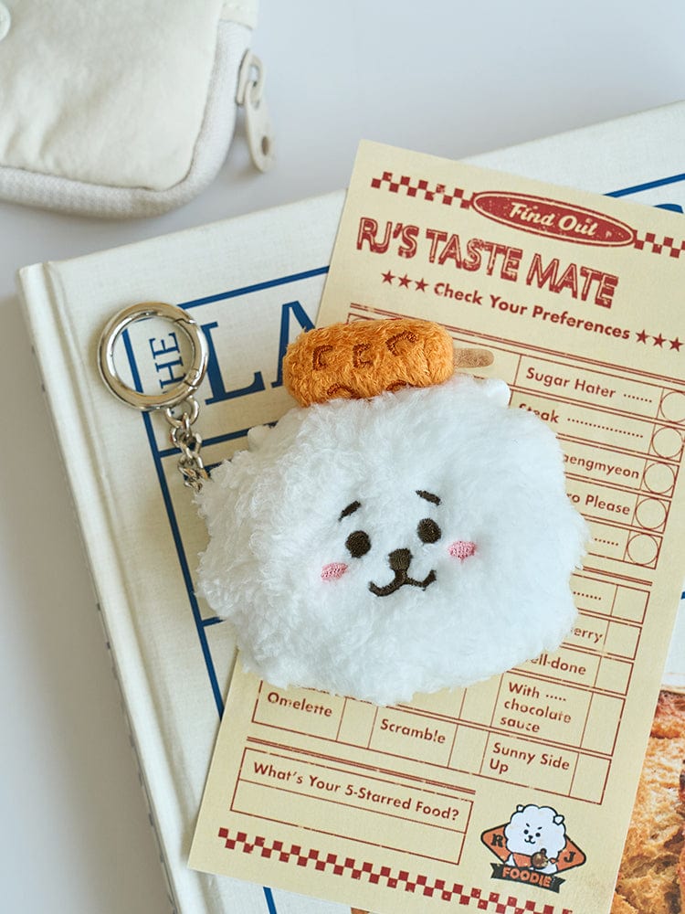 BT21 - WELCOME PARTY MD RJ TAPE PLUSH KEYRING - COKODIVE
