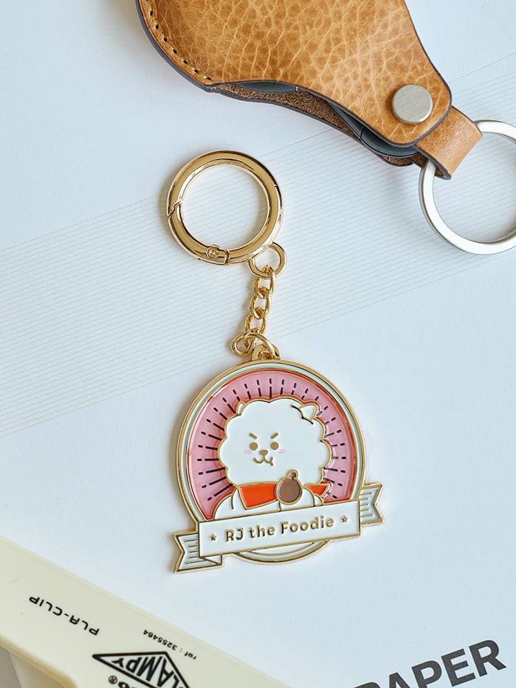 BT21 - WELCOME PARTY MD RJ METAL KEYRING - COKODIVE