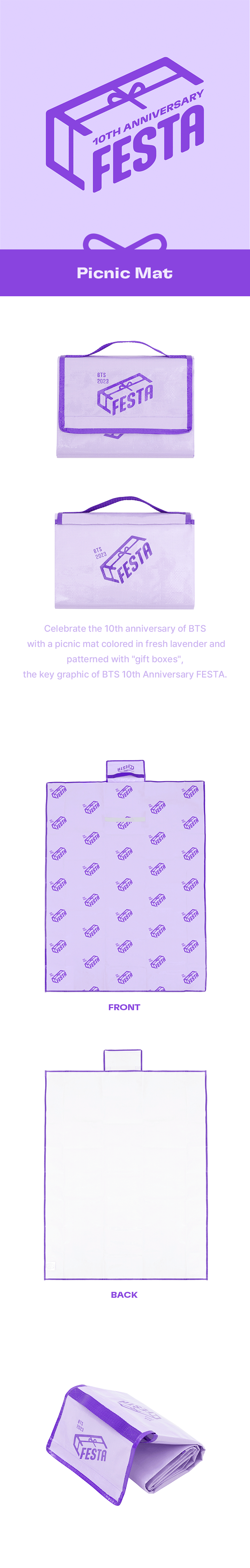 BTS - 10TH ANNIVERSARY FESTA OFFICIAL MD - COKODIVE