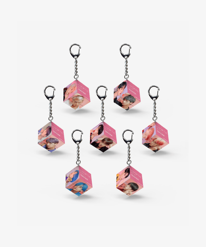 BTS - MAP OF THE SOUL : PERSONA OFFICIAL MD MINI CUBE KEYRING - COKODIVE