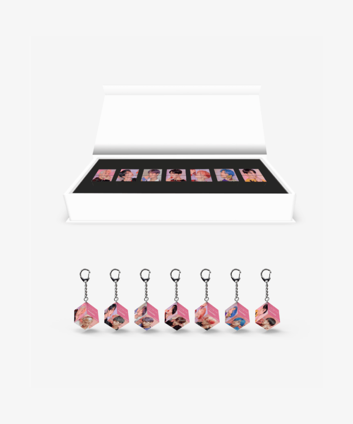 BTS - MAP OF THE SOUL : PERSONA OFFICIAL MD MINI CUBE KEYRING SET - COKODIVE