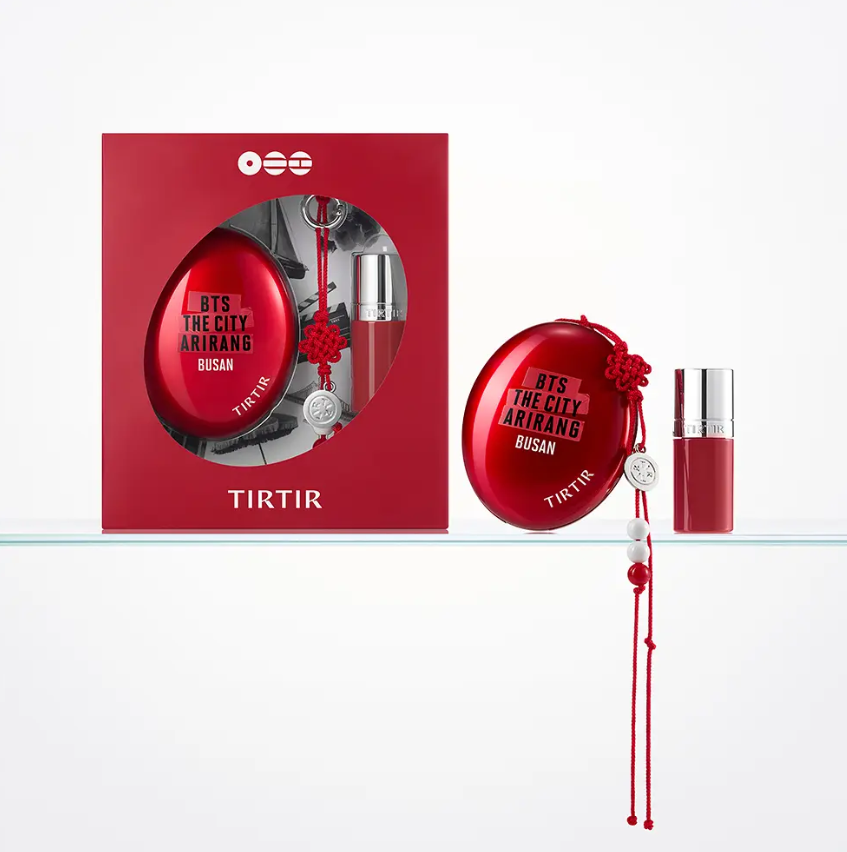 [LIMITED EDITION] TIRTIR X BTS THE CITY BUSAN ICONIC RED DUO SET - COKODIVE