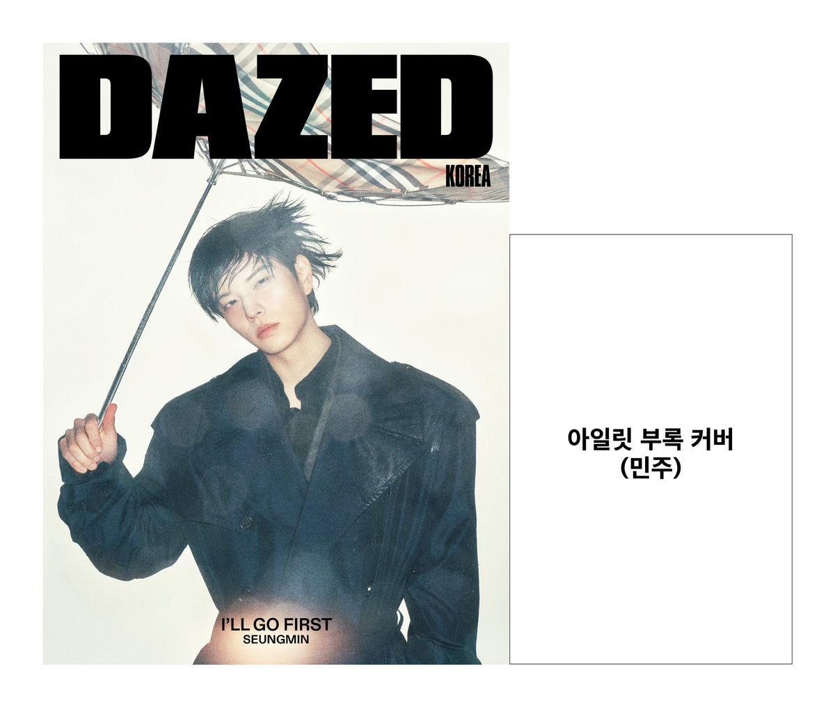 STRAY KIDS SEUNGMIN - DAZED & CONFUSED KOREA 2026 NOVEMBER ISSUE COVER B - COKODIVE