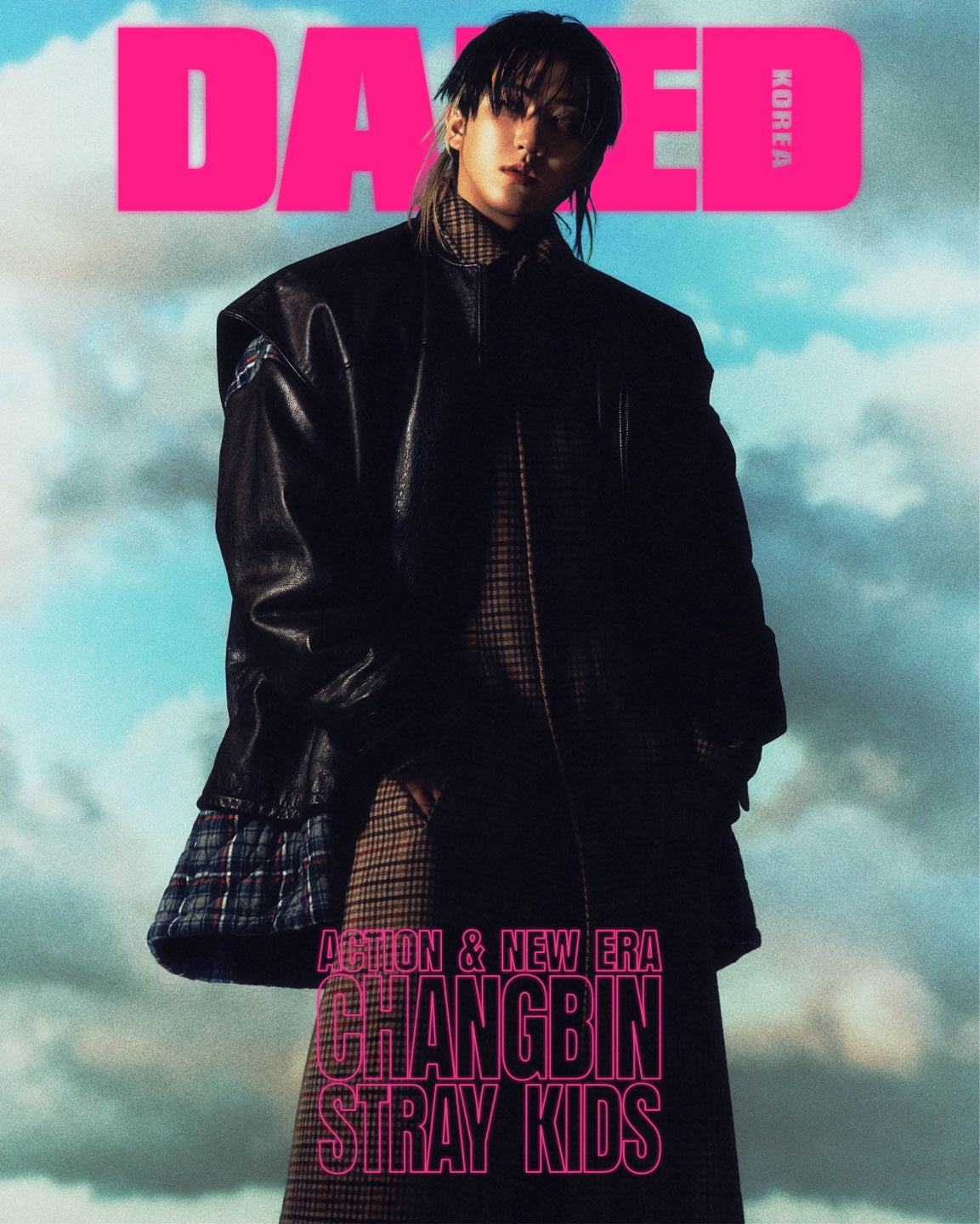 STRAY KIDS CHANGBIN & HAN - DAZED & CONFUSED KOREA MAGAZINE 2025 FEBRUARY ISSUE COVER B - COKODIVE