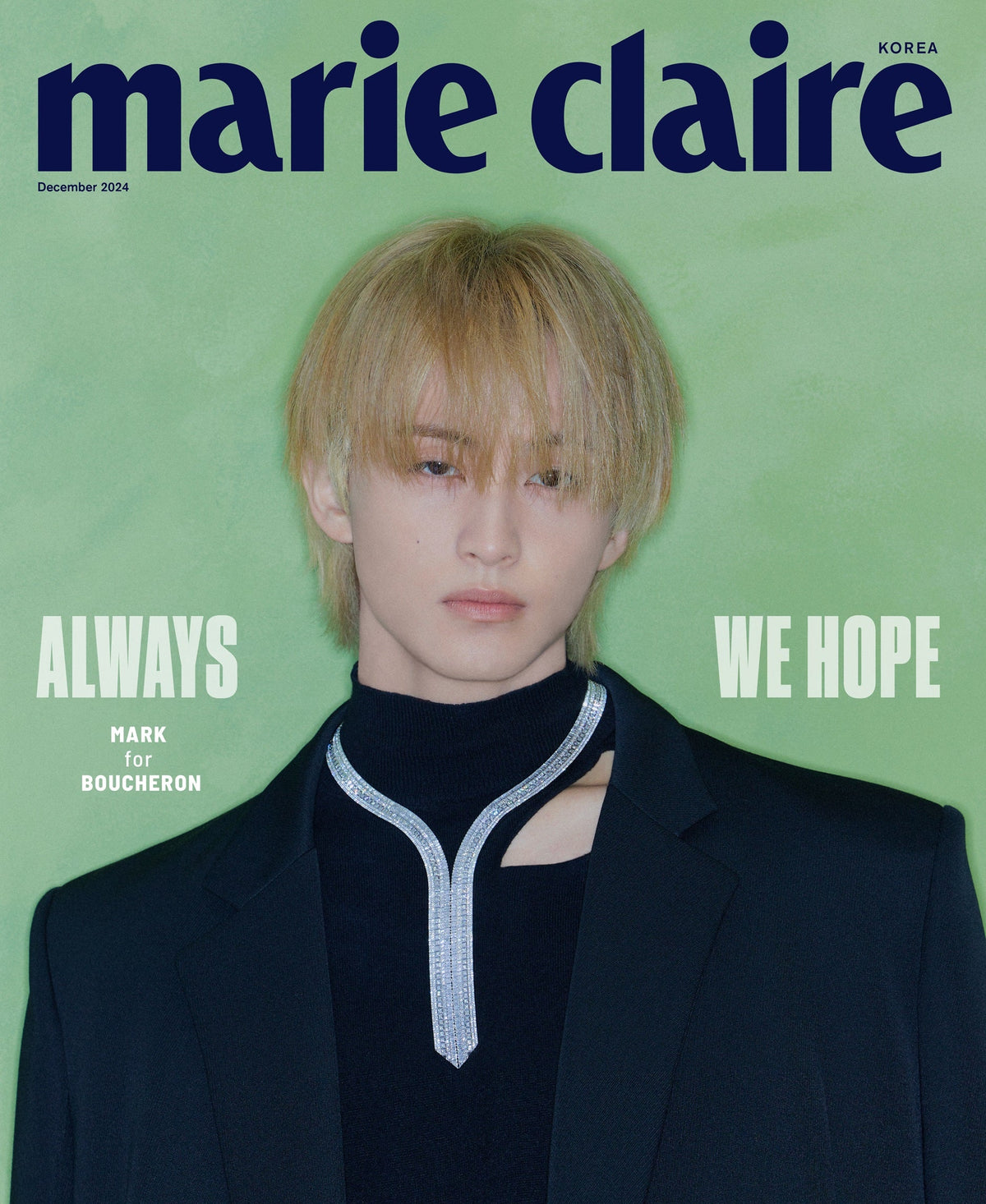 NCT MARK - MARIE CLAIRE 2024 DECEMBER ISSUE COVER B - COKODIVE