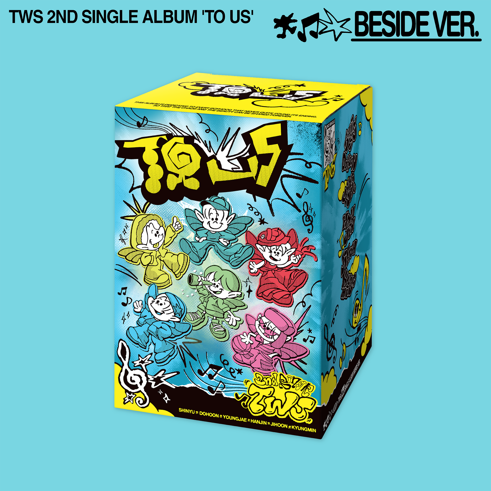 TWS - TO US 2ND SINGLE ALBUM BESIDE VER (LIMITED) - COKODIVE