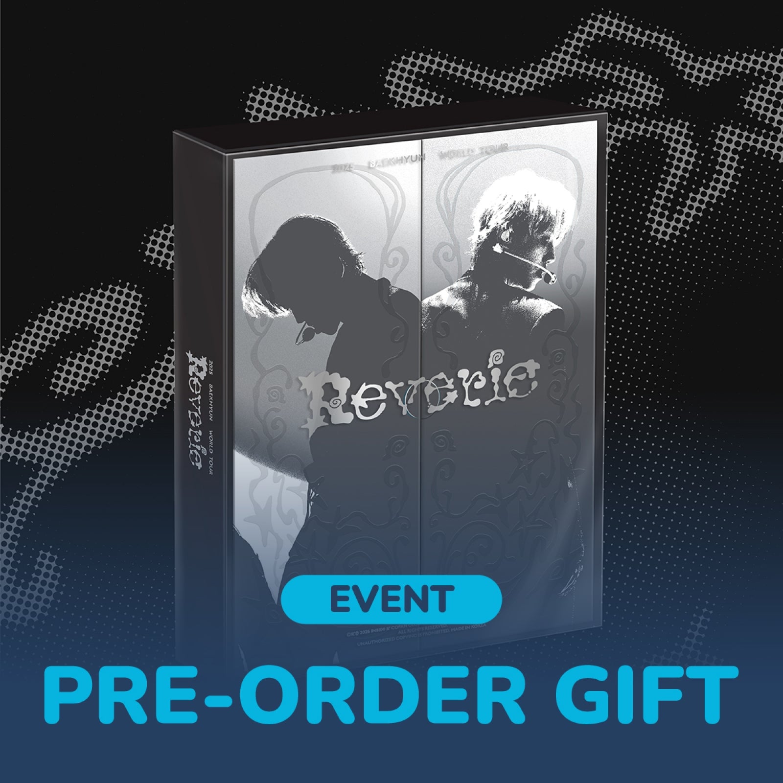 BAEKHYUN - REVERIE IN SEOUL 2025 BAEKHYUN WORLD TOUR BLU-RAY WITHMUU GIFT - COKODIVE