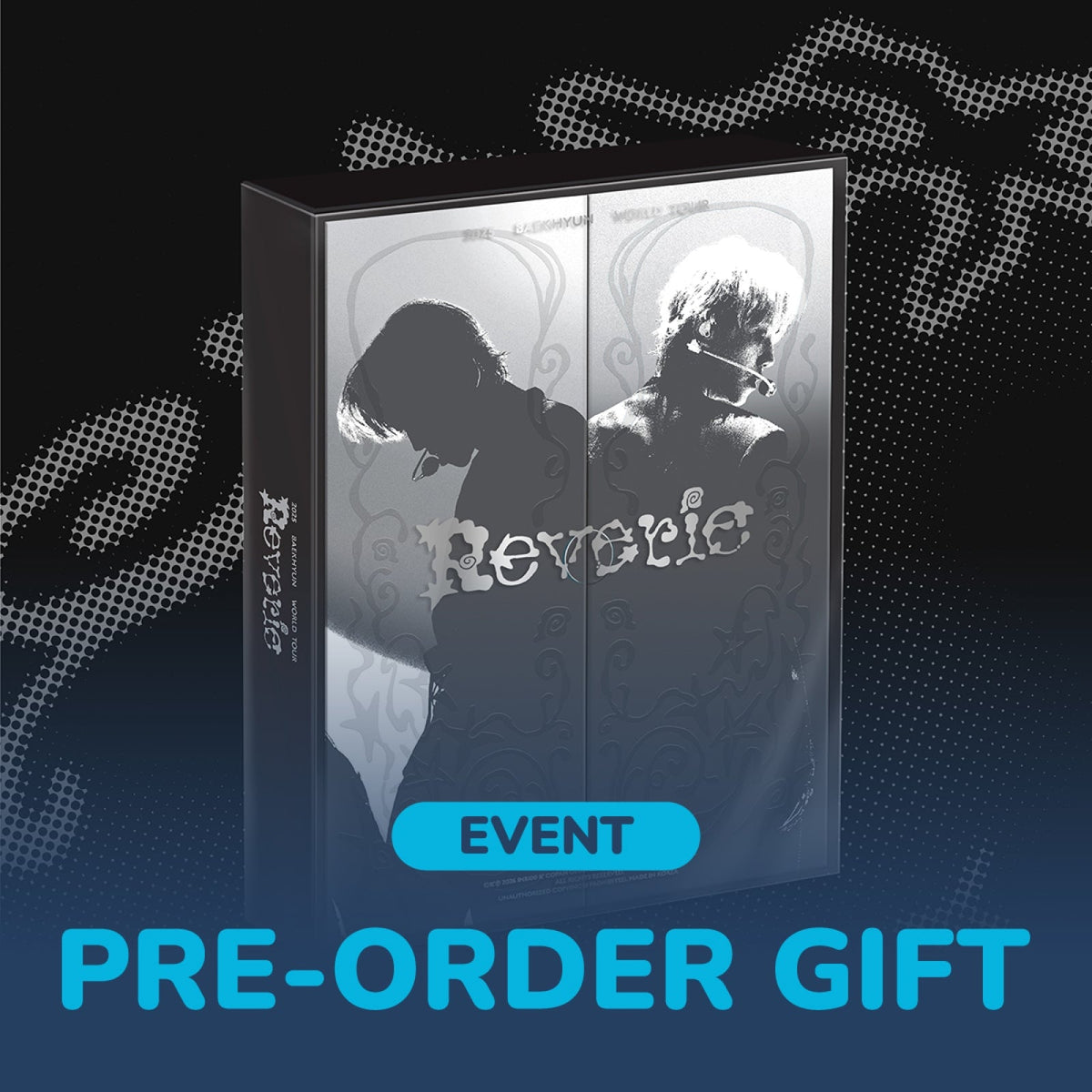 BAEKHYUN - REVERIE IN SEOUL 2025 BAEKHYUN WORLD TOUR BLU-RAY WITHMUU GIFT - COKODIVE