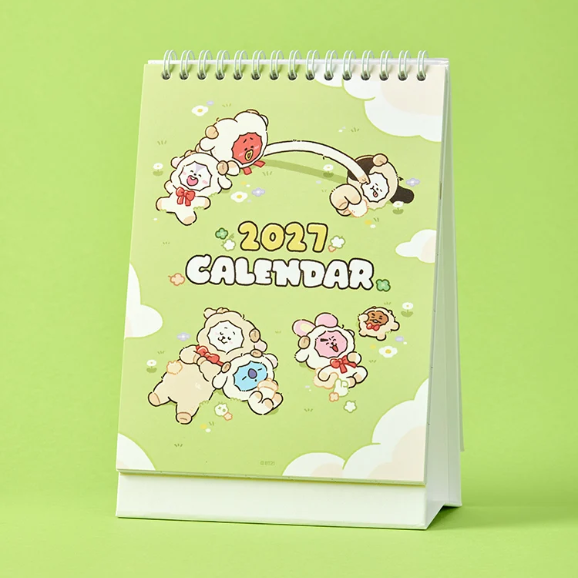 BT21 - FLUFFY NEW YEAR DESK CALENDAR - COKODIVE