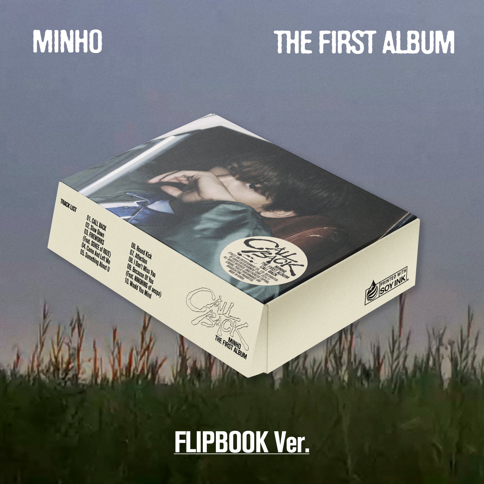 SHINEE MINHO - CALL BACK 1ST ALBUM FLIPBOOK VER